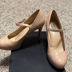 Signature Studio Blush Mary Jane Heels